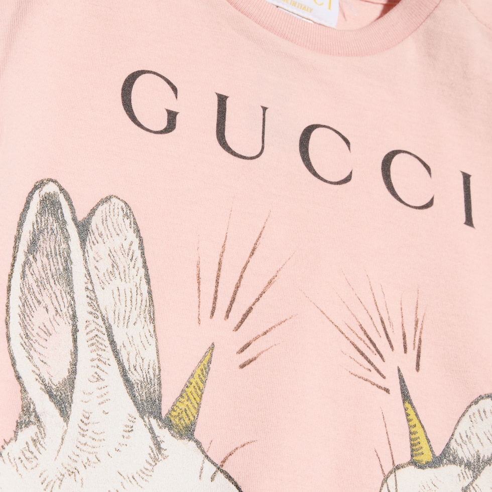 〔ベビー〕ヒグチユウコ プリント コットン Tシャツ