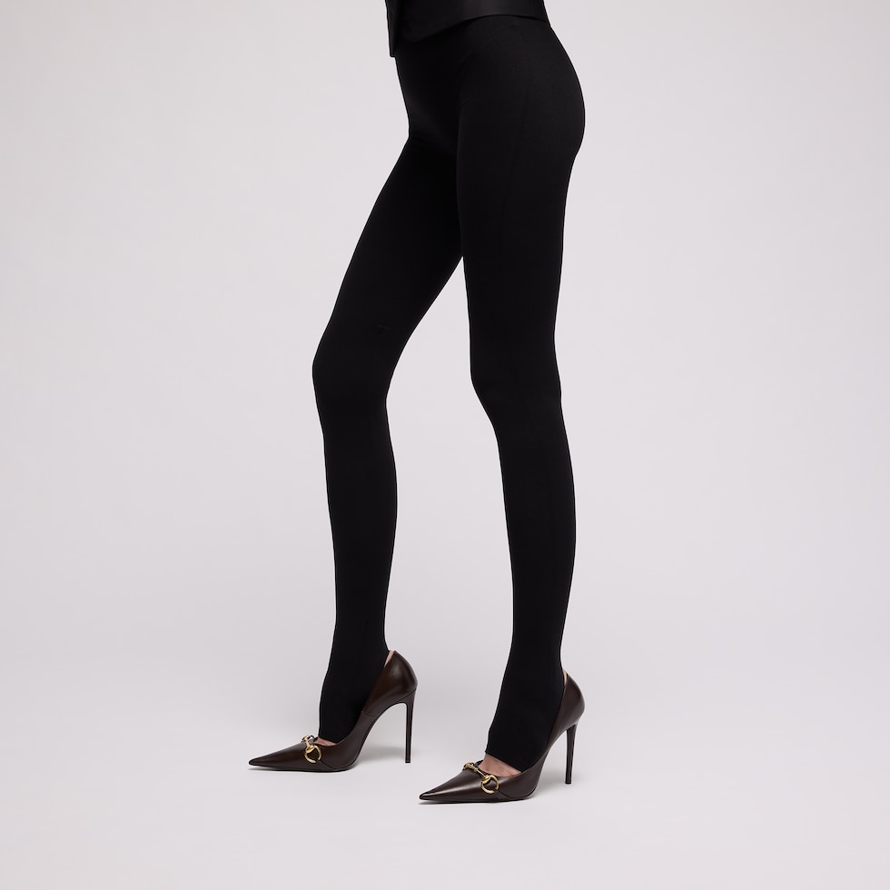 Legging de punto de nylon elástico sin costuras