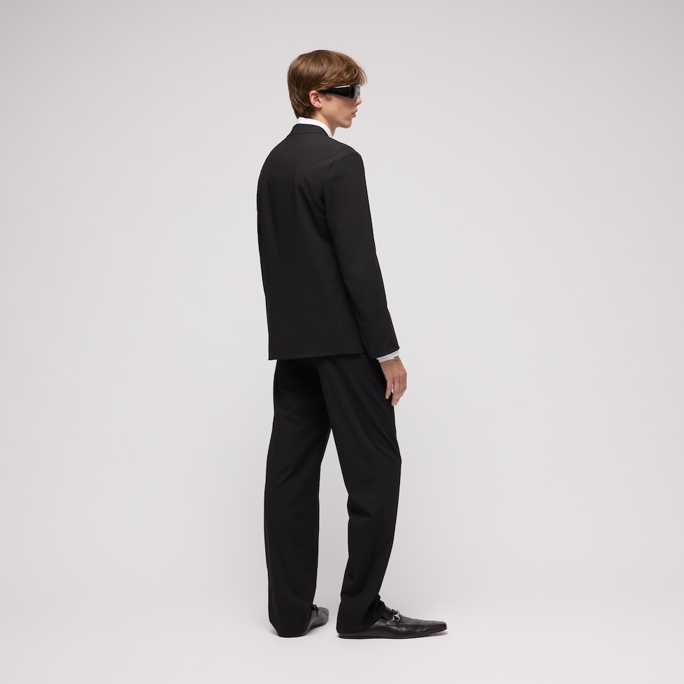 Veste en mélange de laine technique