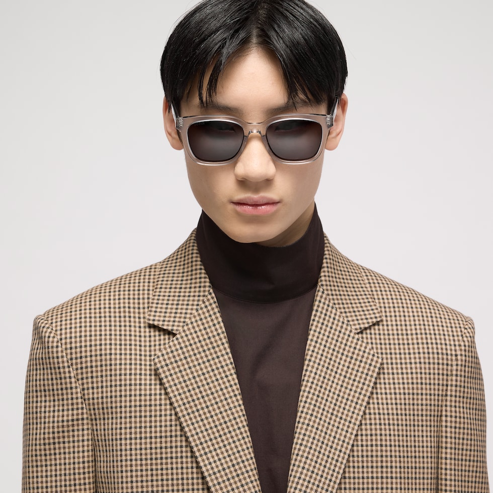 Specialized-fit rectangular sunglasses