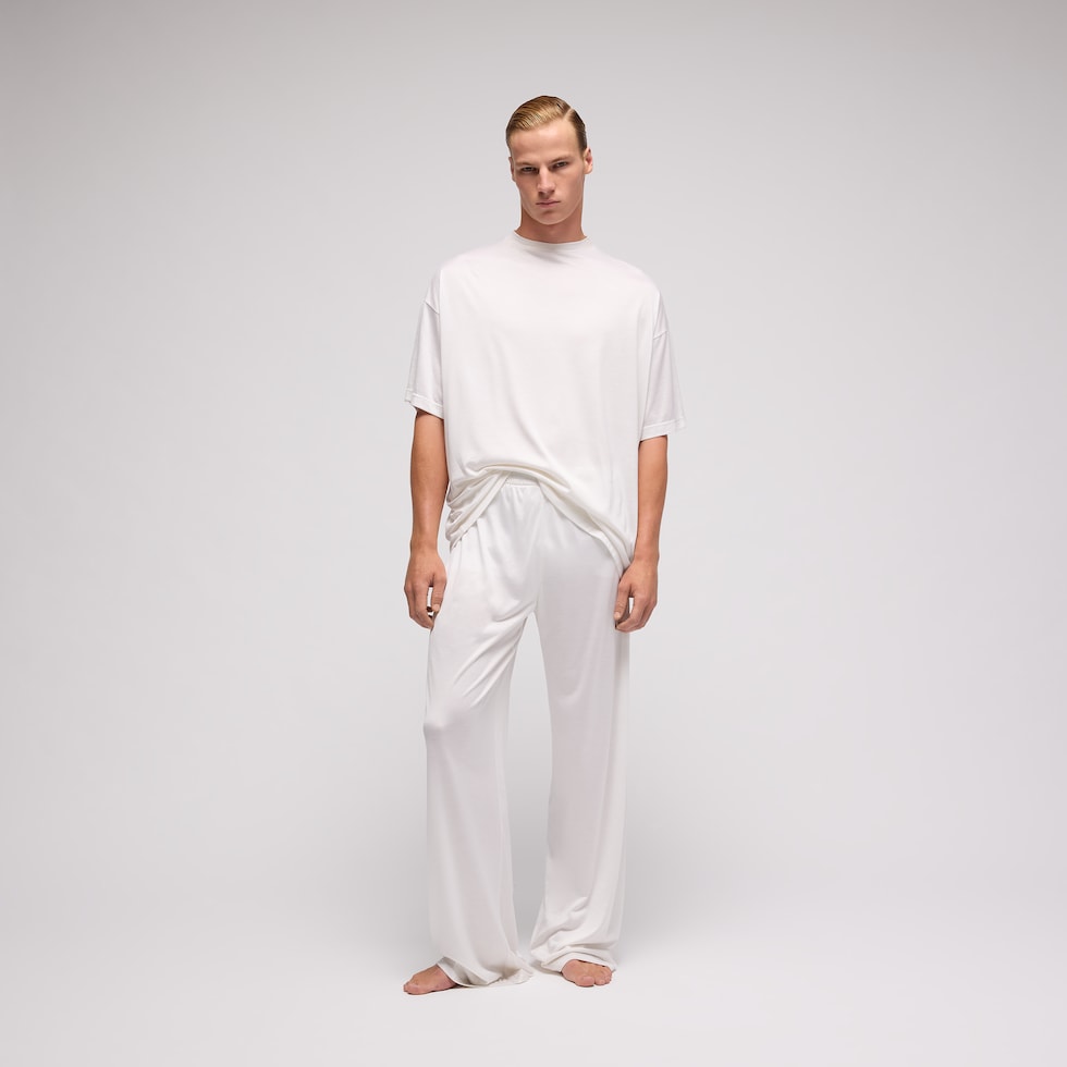 Light silk jersey T-shirt