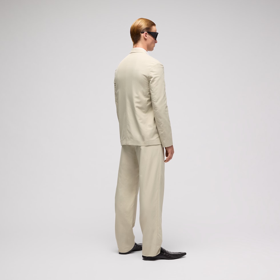 Lightweight cotton nylon twill pants