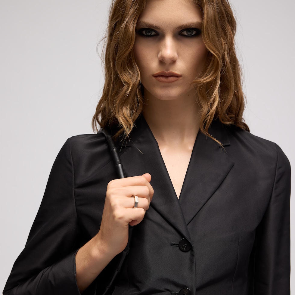 Bague carrée Gucci Trademark