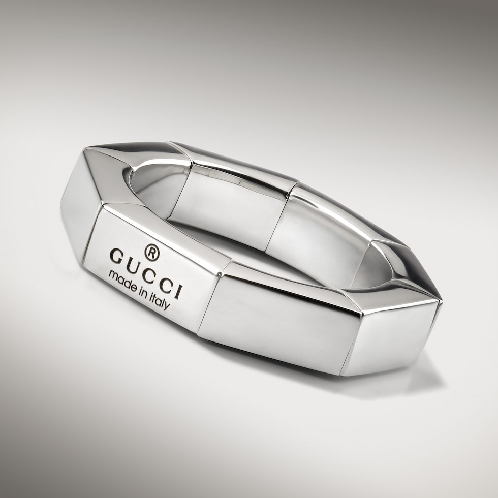 Bague carrée Gucci Trademark