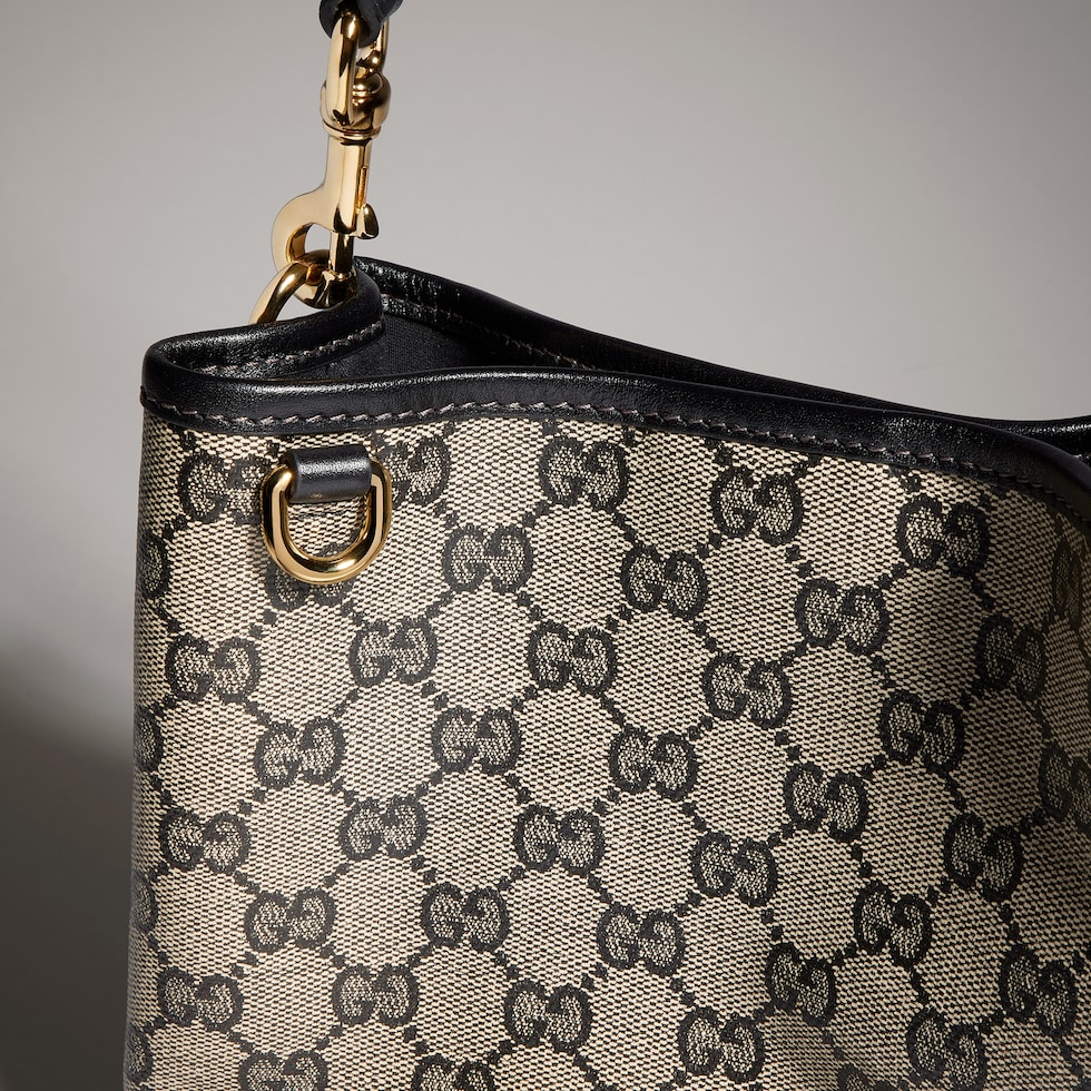 GG Emblem Mini-Bucket Bag