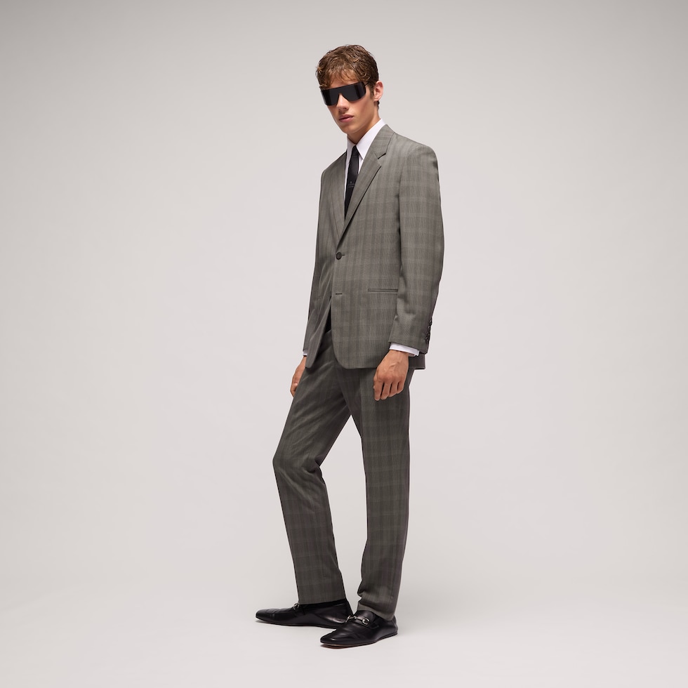 Prince of Wales wool jacket