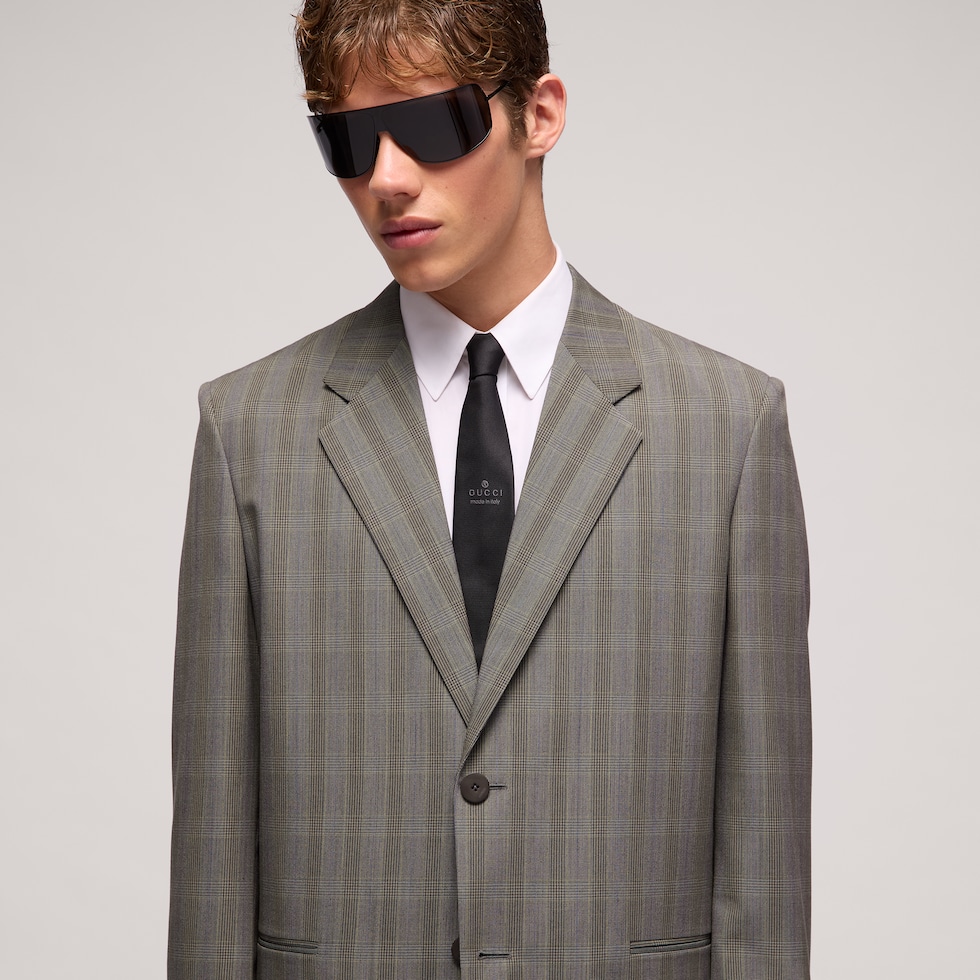Prince of Wales wool jacket