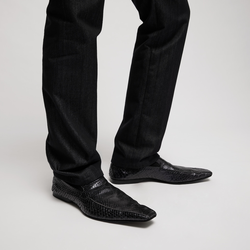 Herren Giovanni Pythonloafer