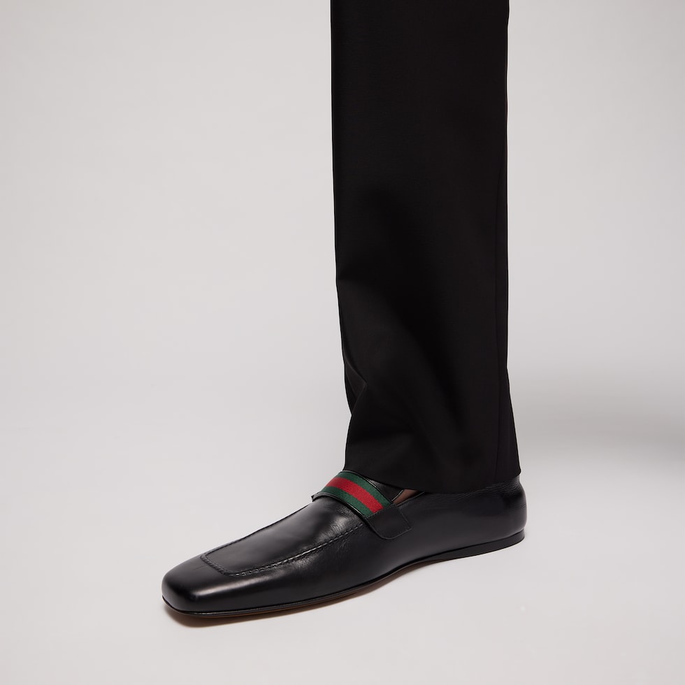 Mocasín con tribanda Web para hombre