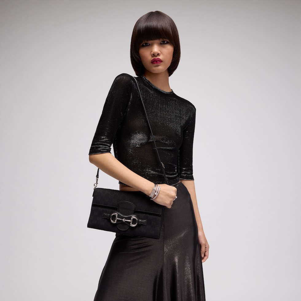 Horsebit Ristretto medium shoulder bag