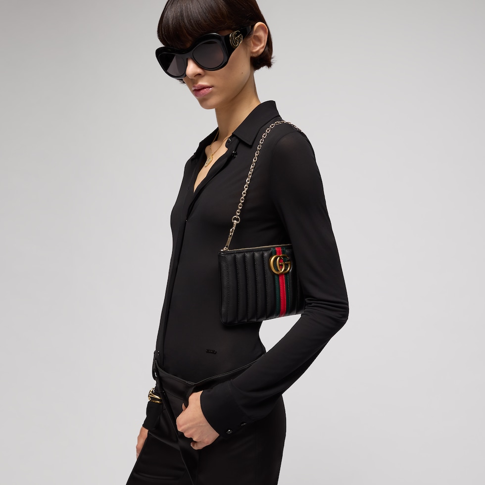GG Marmont pouch with strap