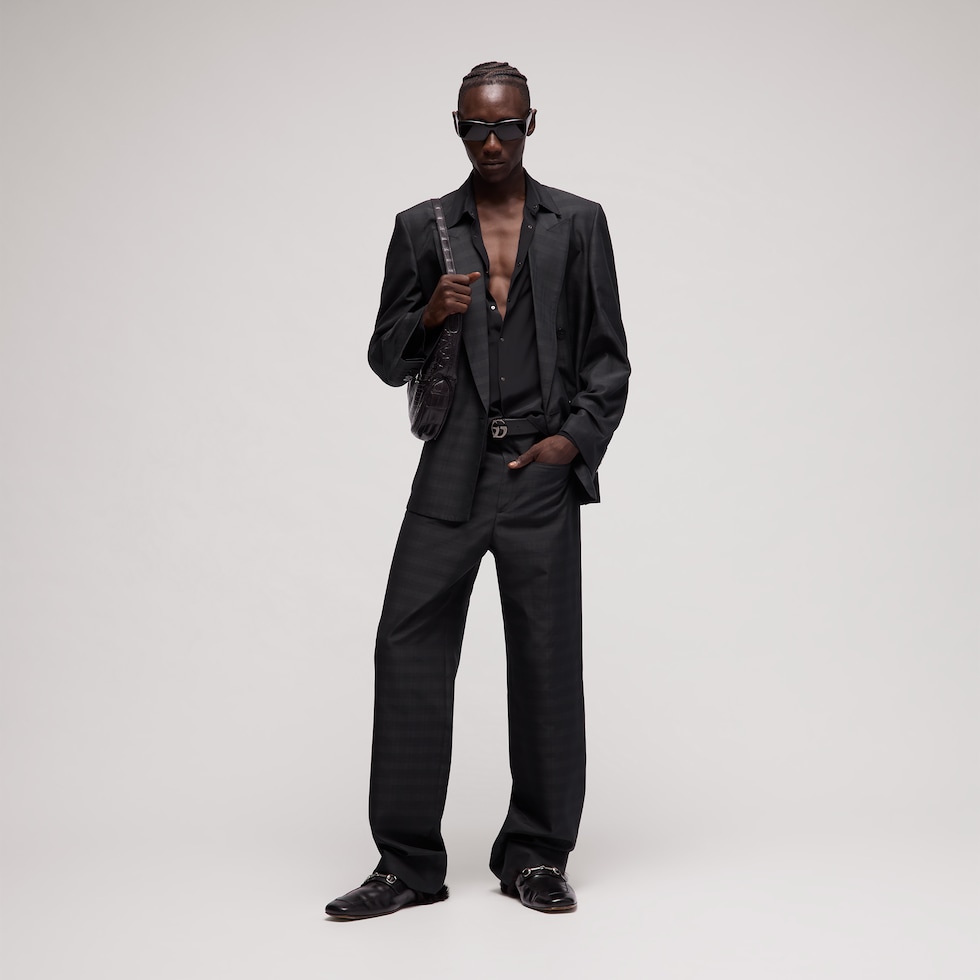 Silk crêpe de chine shirt