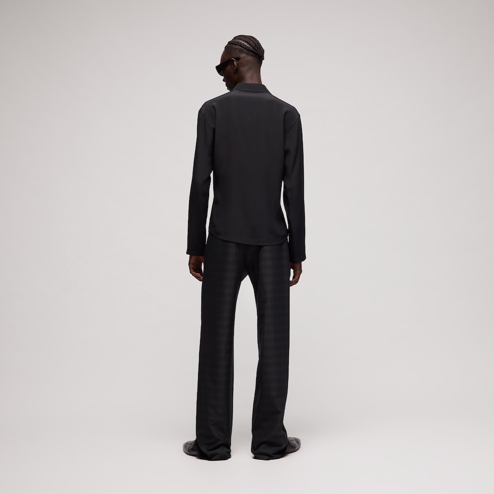 Silk crêpe de chine shirt