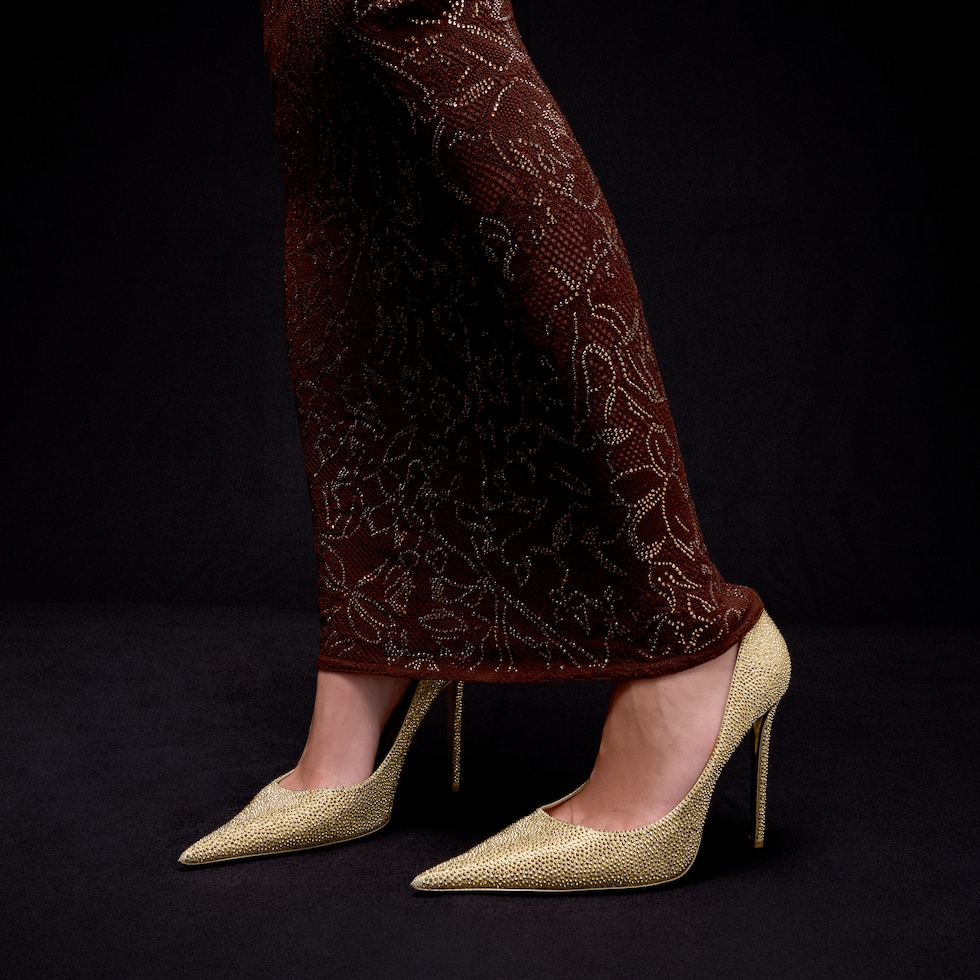 Women's Donna crystal pump
