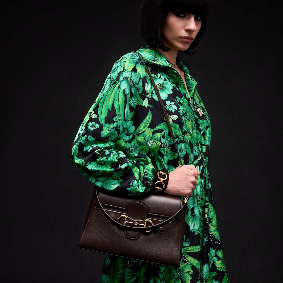 Horsebit Duomo medium top handle bag