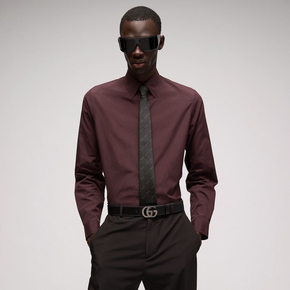 Gucci silk jacquard tie
