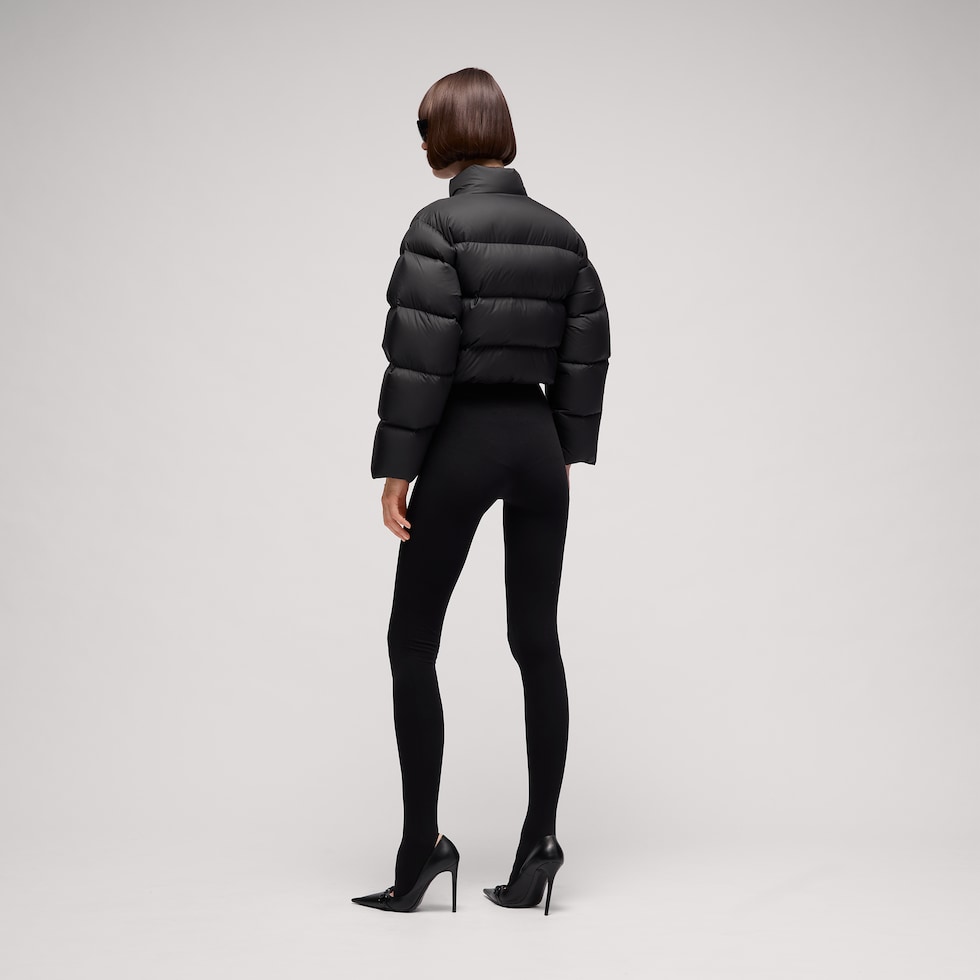 Padded polyester puffer jacket