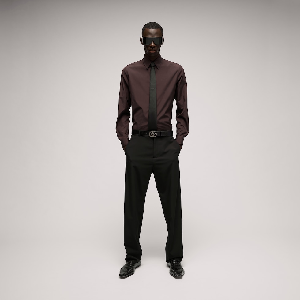 Camicia in popeline di cotone