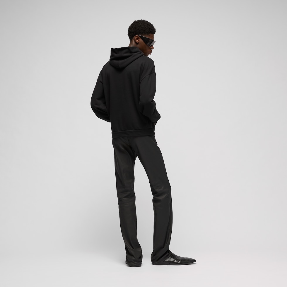 Cotton cashmere jersey sweatshirt