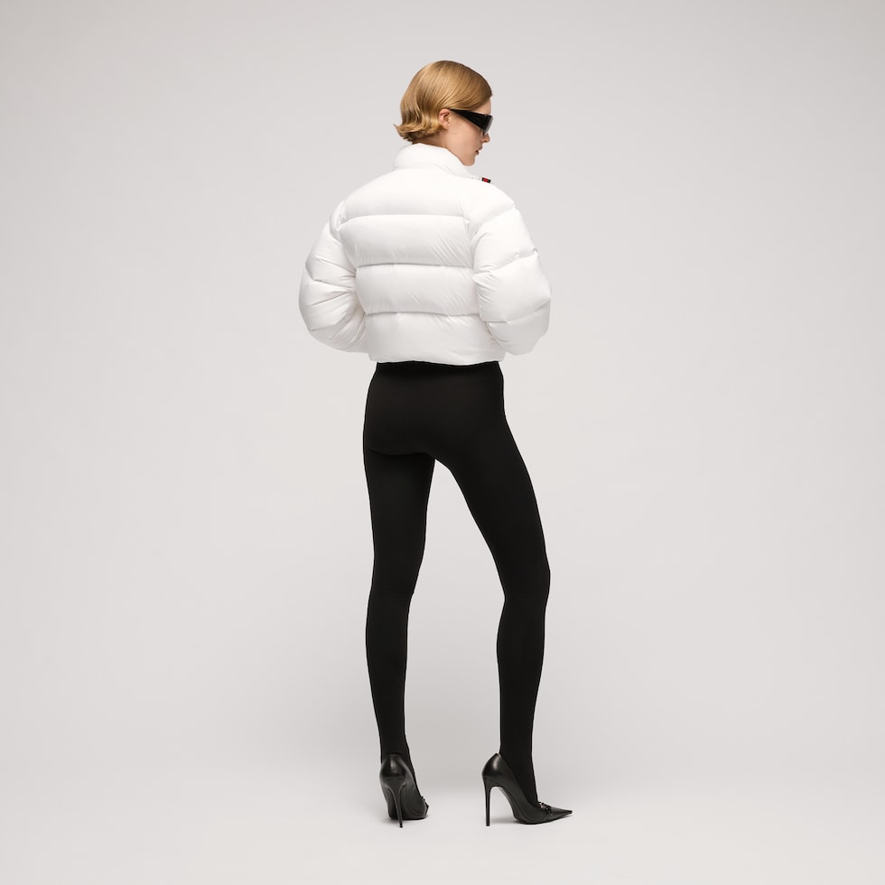 Padded polyester puffer jacket