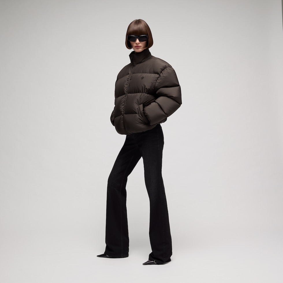 Padded polyester puffer jacket