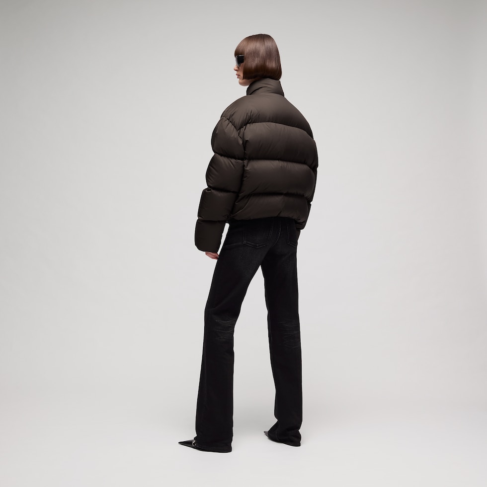 Padded polyester puffer jacket