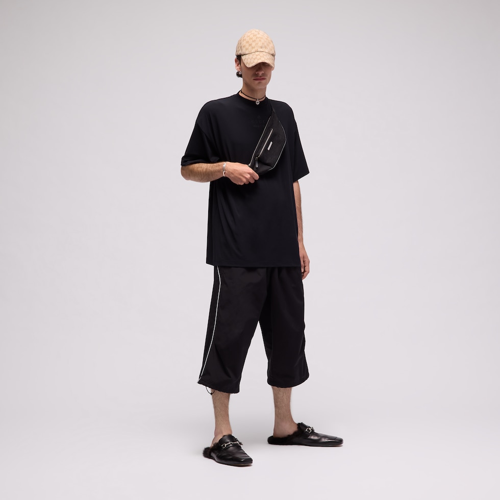 T-shirt in jersey modal con stampa
