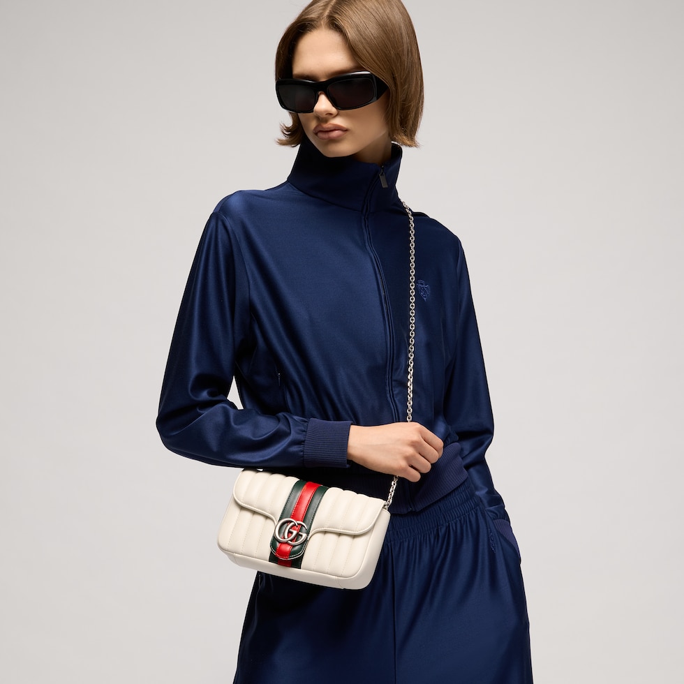 Sac à épaule Jetset GG Marmont petit format