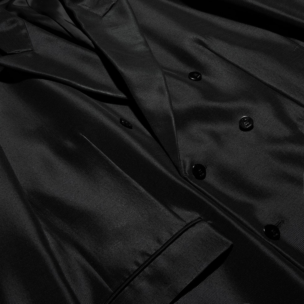 Viscose wool faille jacket