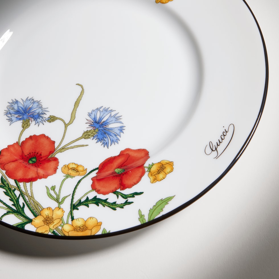Gucci Flora Dessertteller, 2er-Set