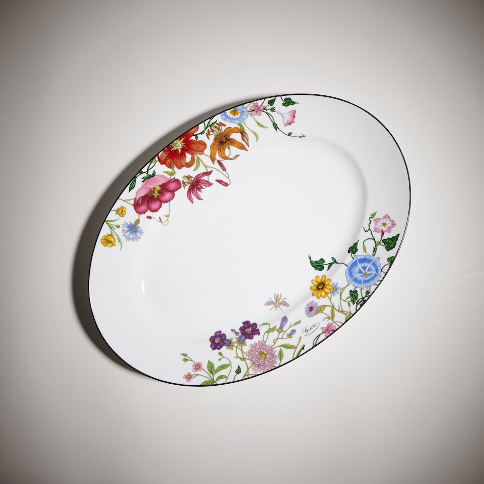 Ovales Gucci Flora Tablett