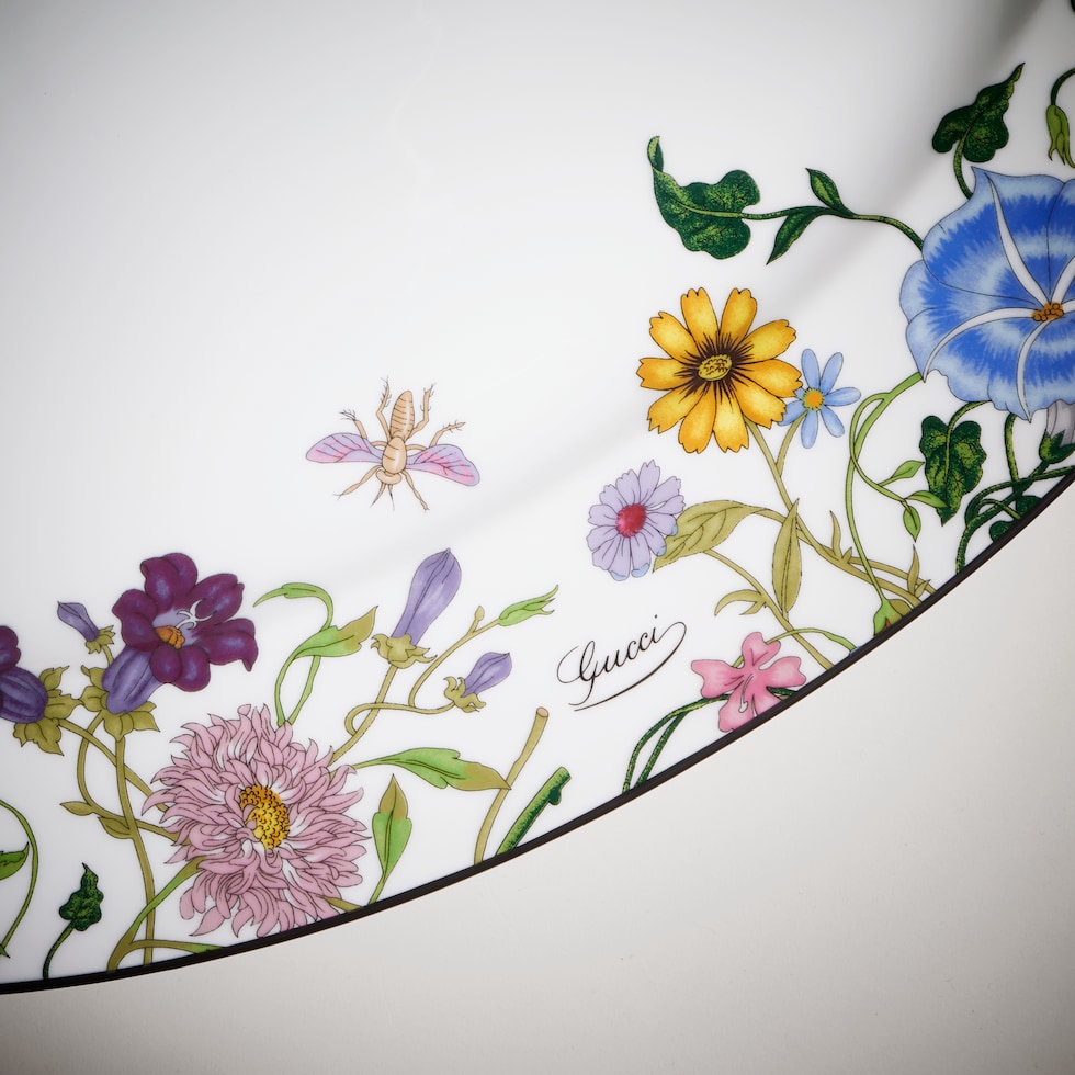 Ovales Gucci Flora Tablett
