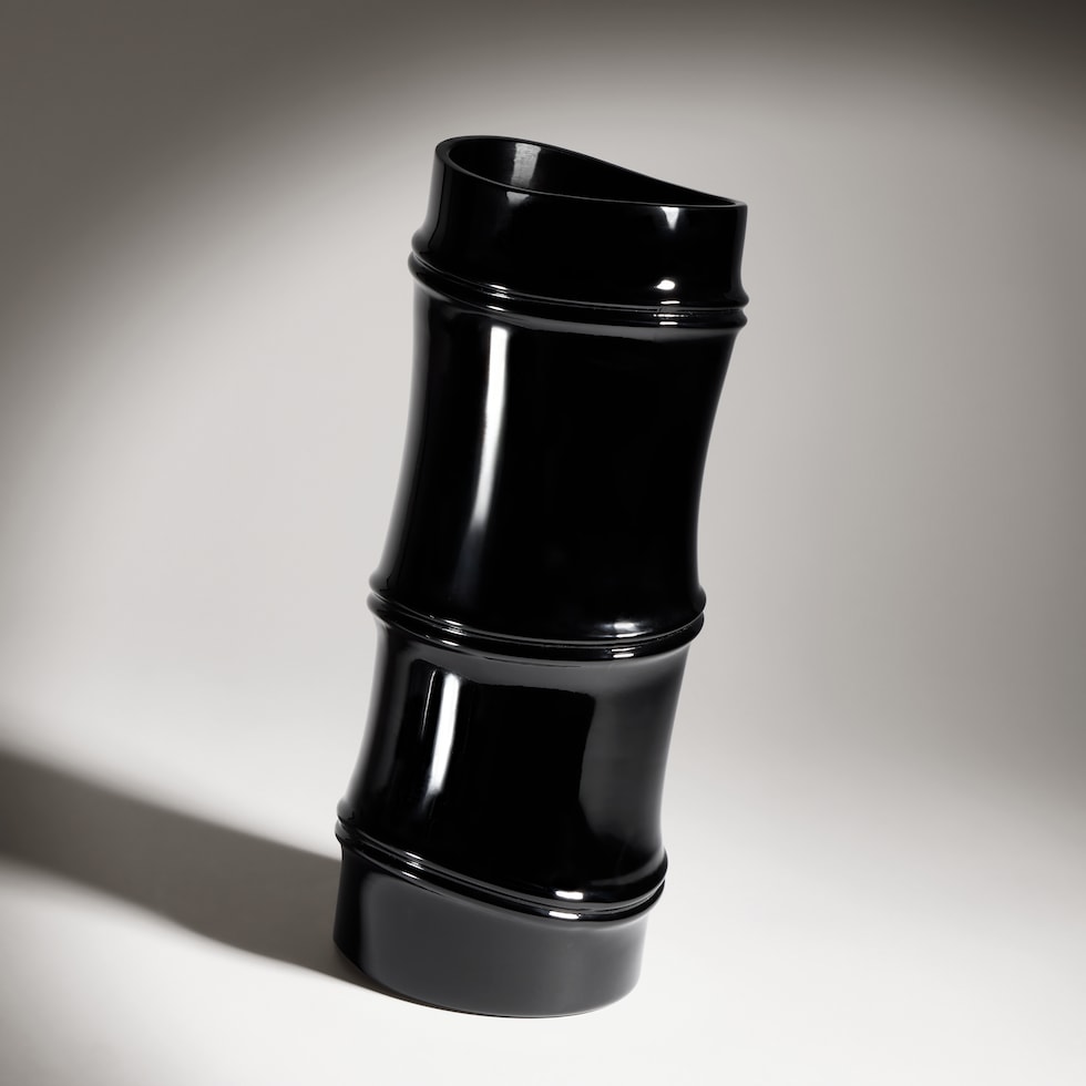 Bamboo Muranoglas Vase