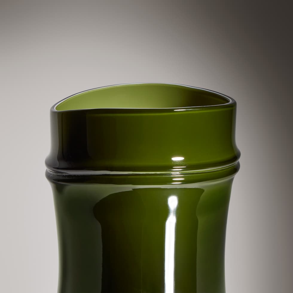 Bamboo Muranoglas Vase