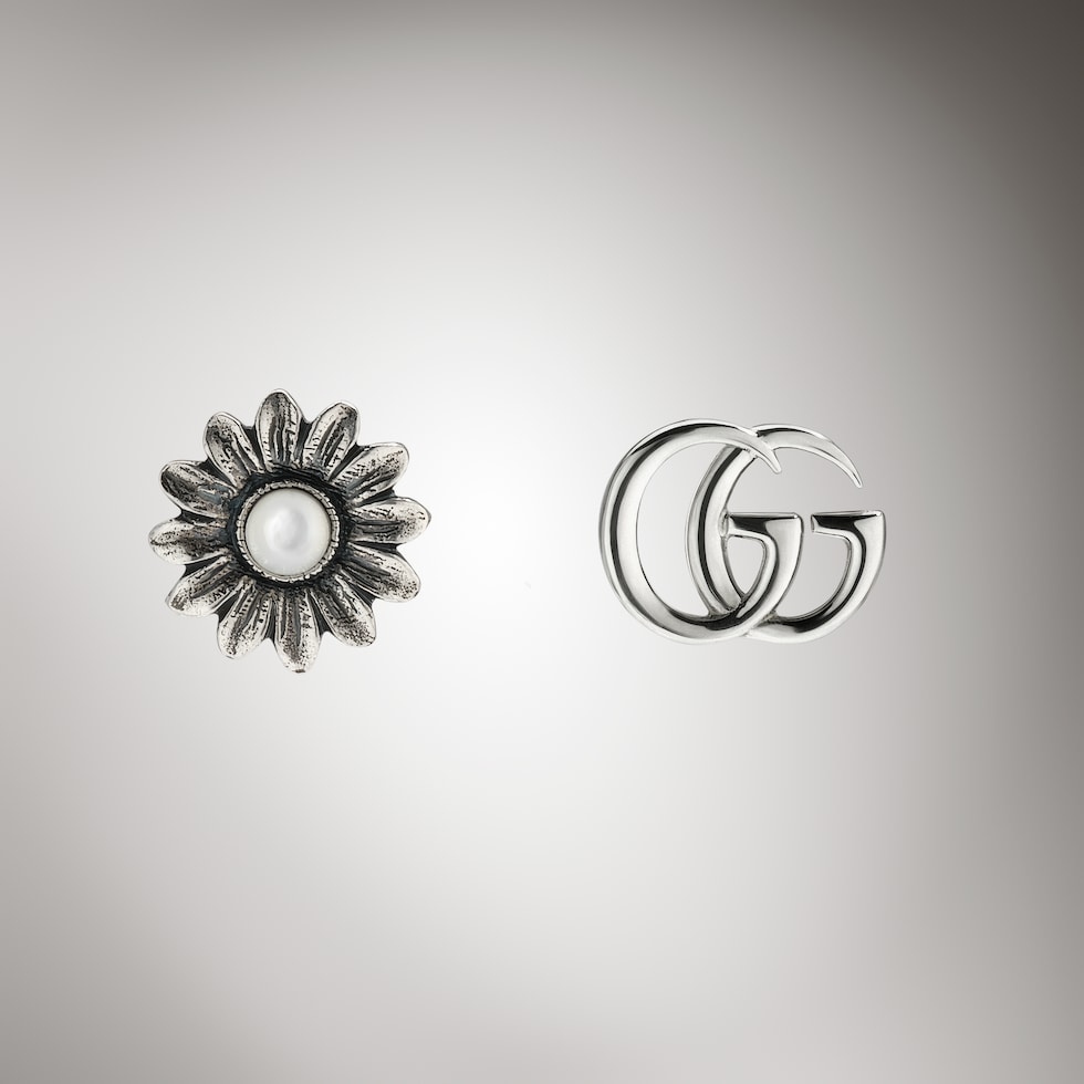 Pendientes de tuerca GG Marmont