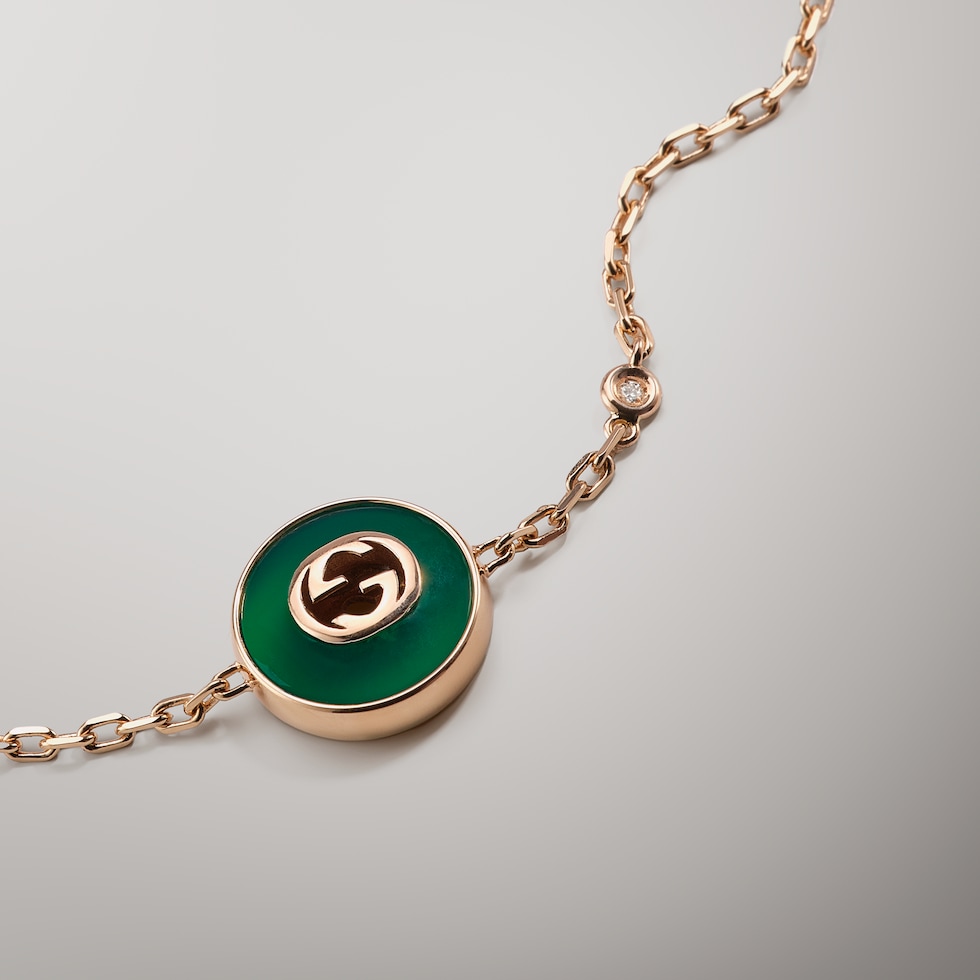 Gucci Interlocking Kettenarmband 18 Karat