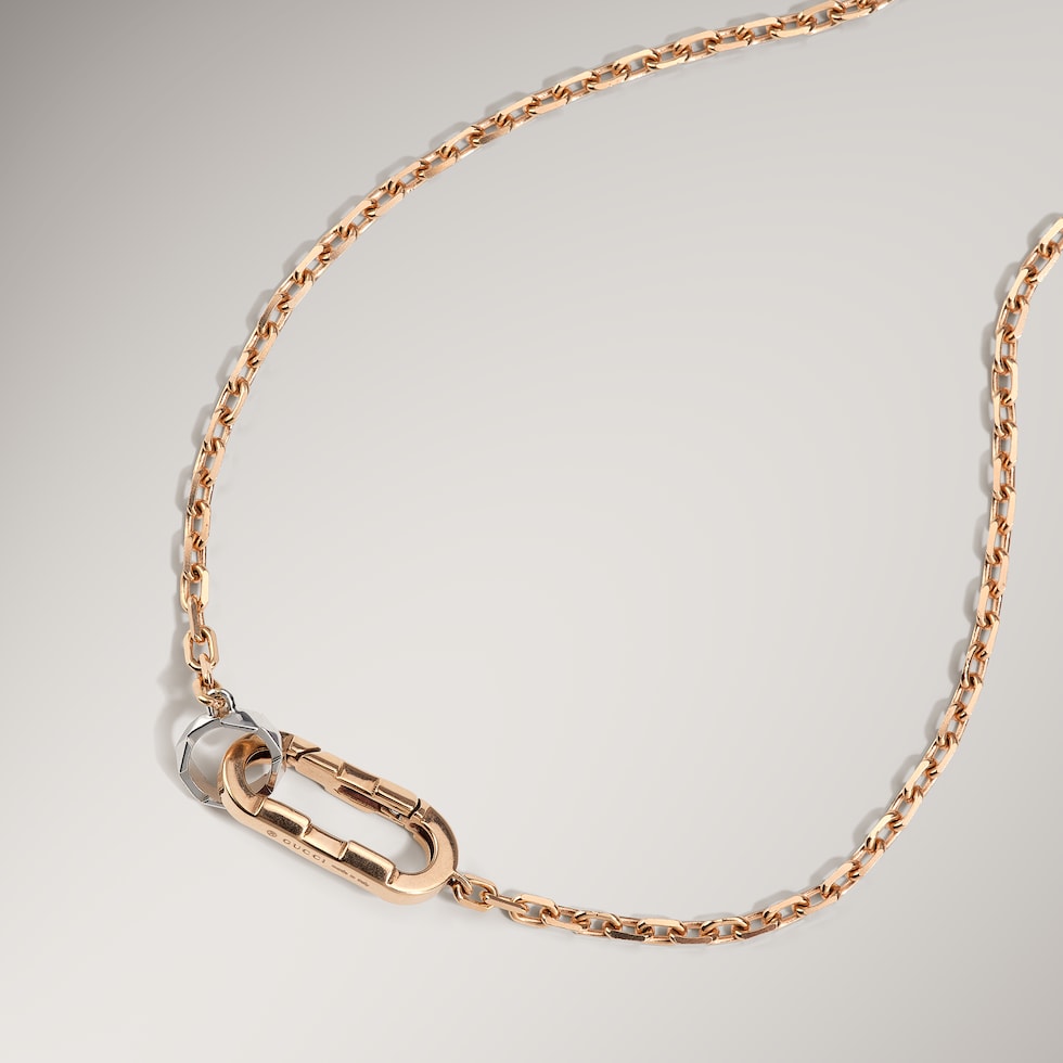 Gucci Link to Love Gliederhalskette 18 Karat