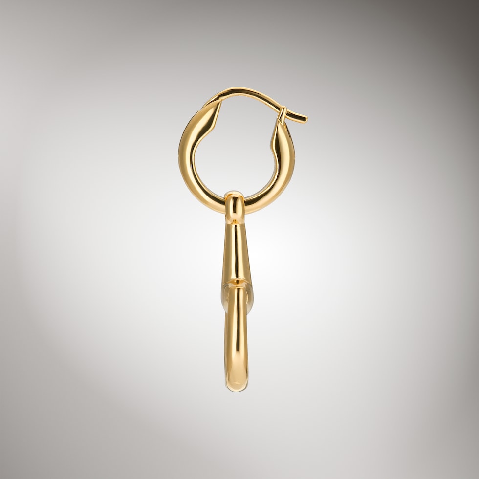 〔ホースビット〕18K ピアス