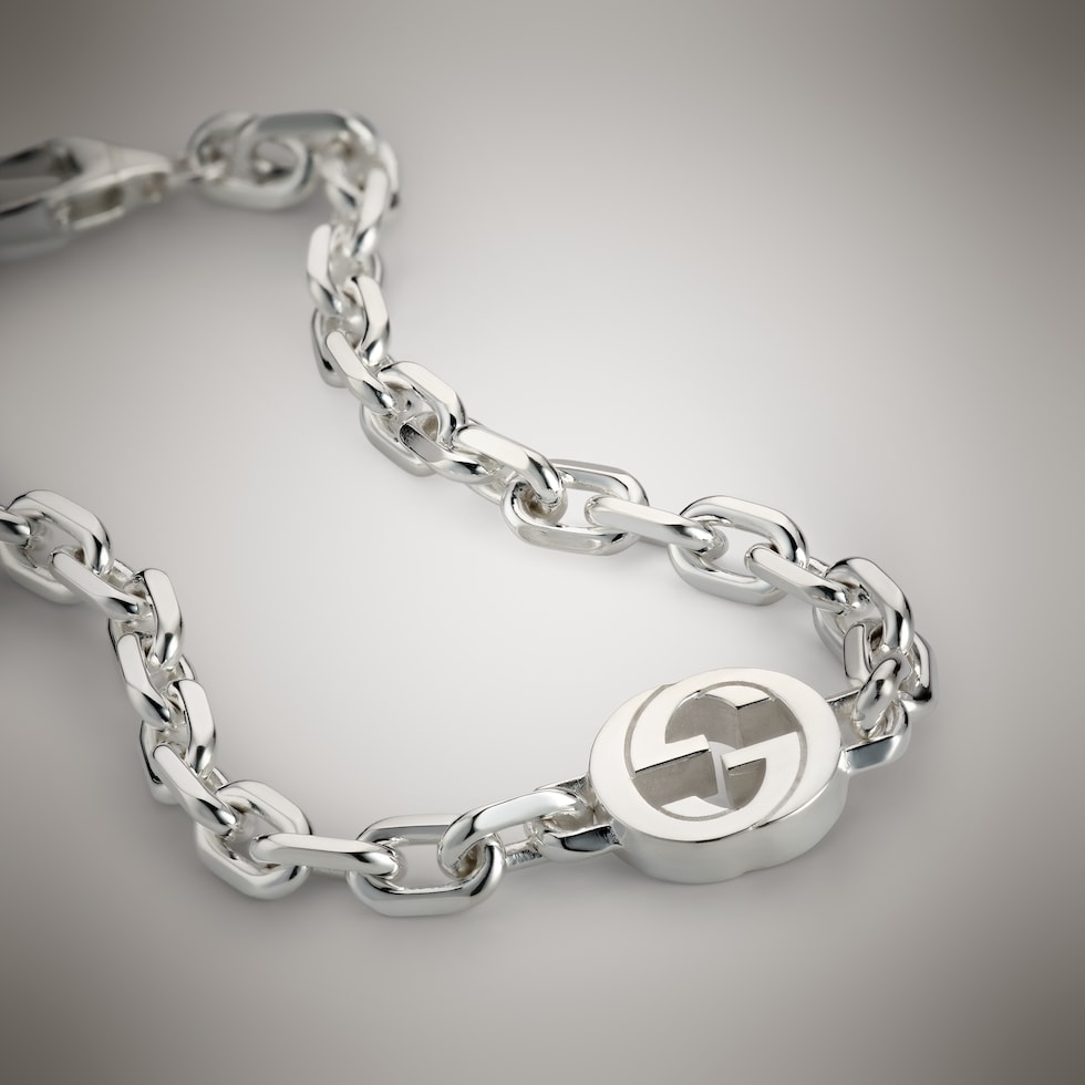 Bracciale a catena Gucci Interlocking