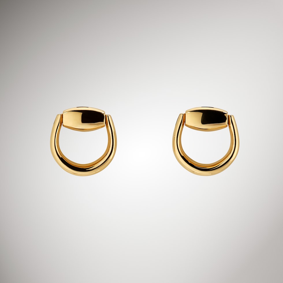 Gucci Horsebit 18K stud earrings