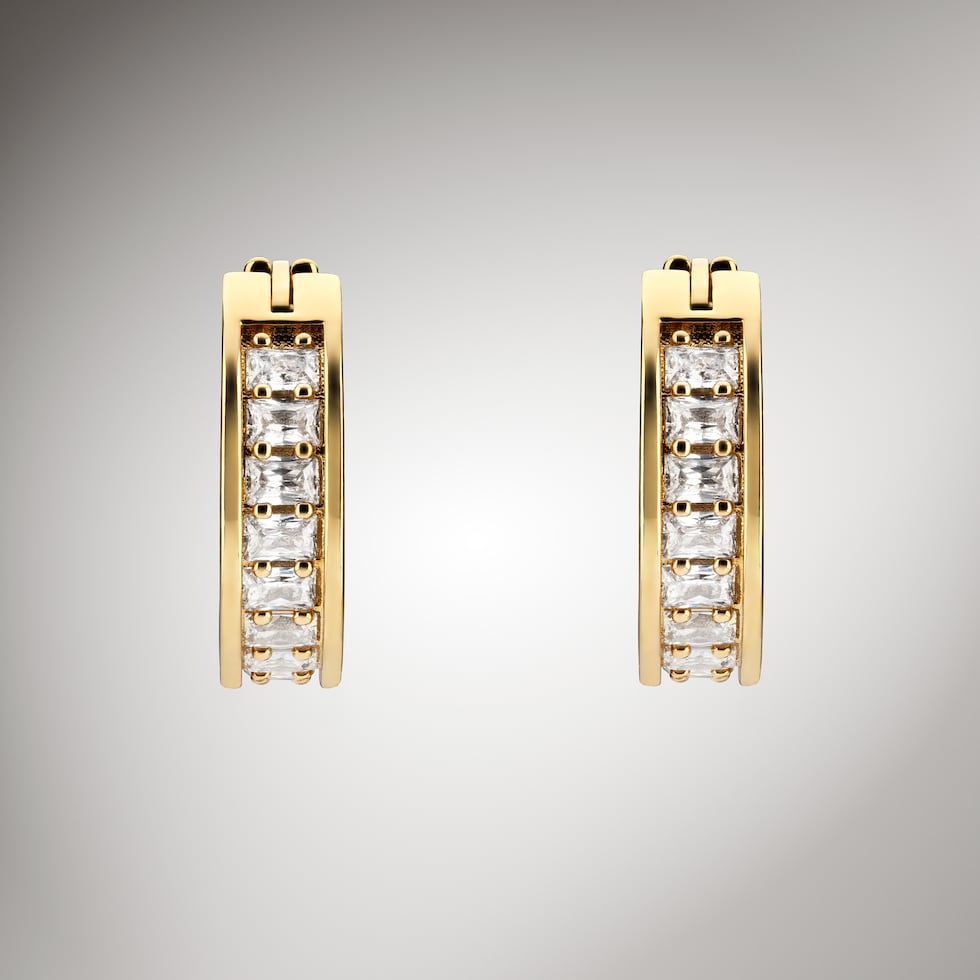 Gucci Blondie crystal mini earrings