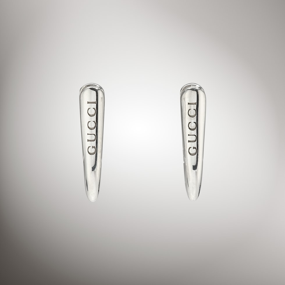 Gucci Staffa small hoop earrings