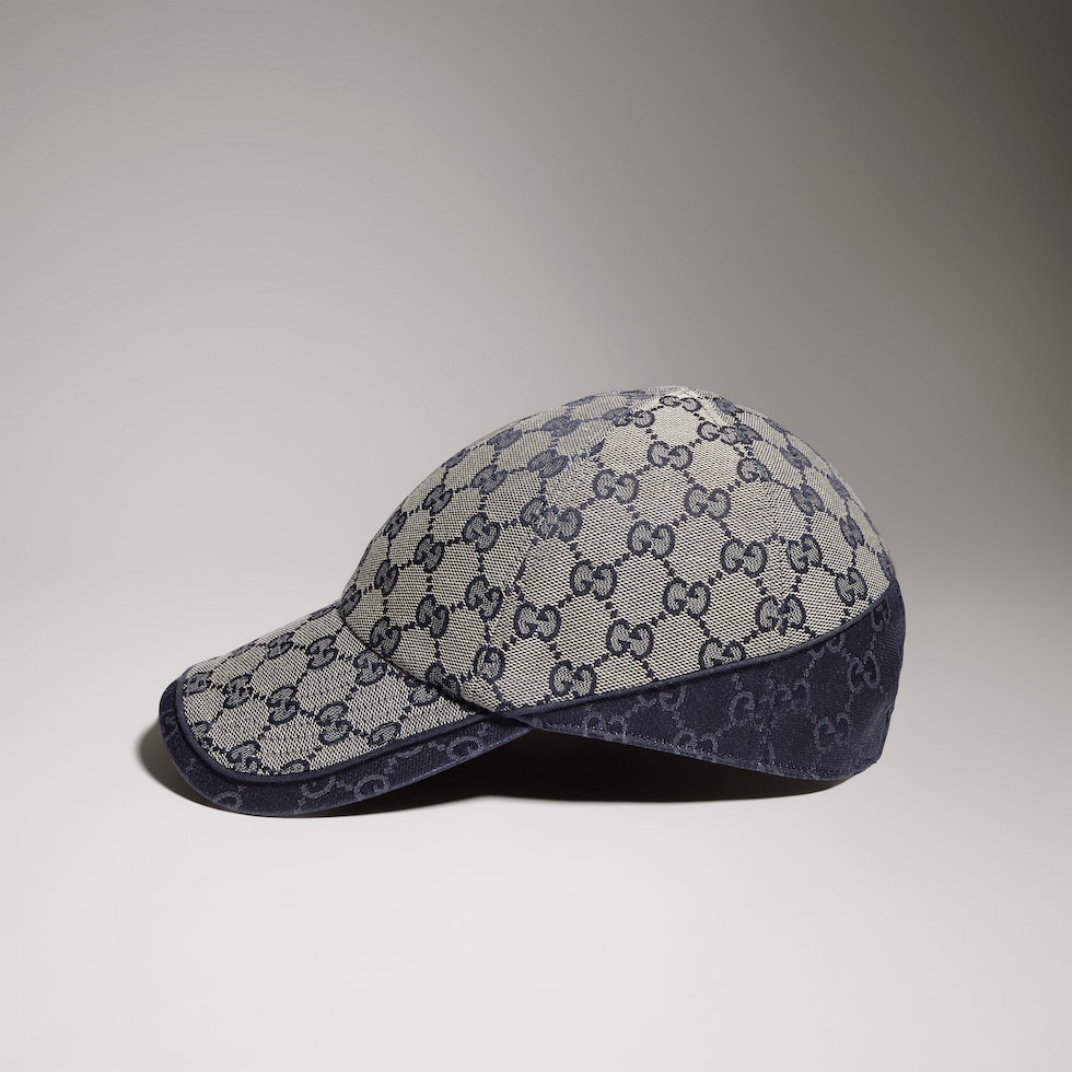 Cappellino da baseball in tessuto di cotone GG