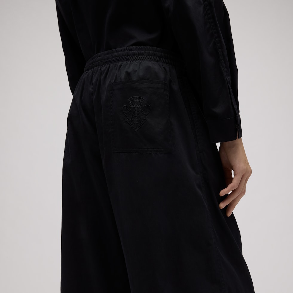 Cotton twill leisure pants