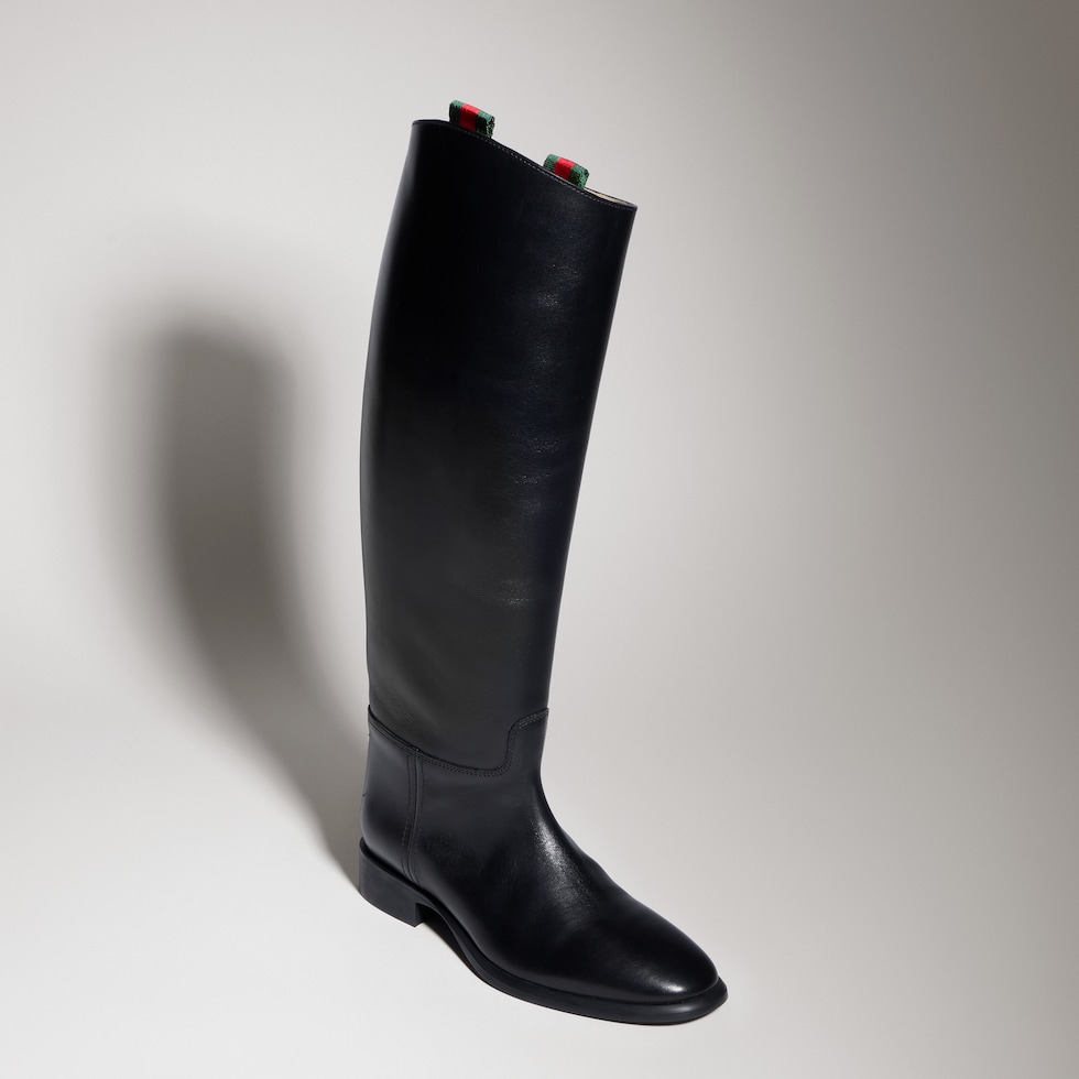 Bota con detalle de tribanda Web para mujer