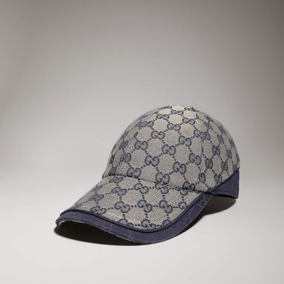 Cappellino da baseball in tessuto di cotone GG