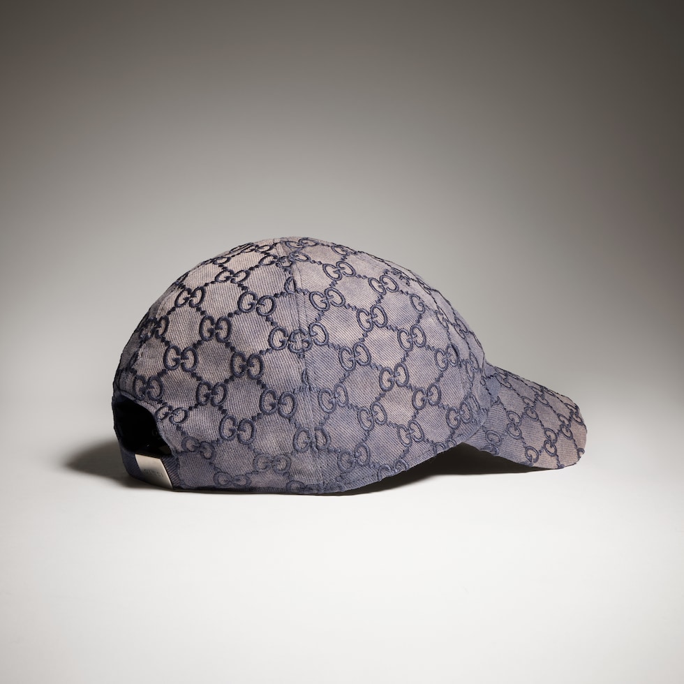 Casquette en toile de coton brodée