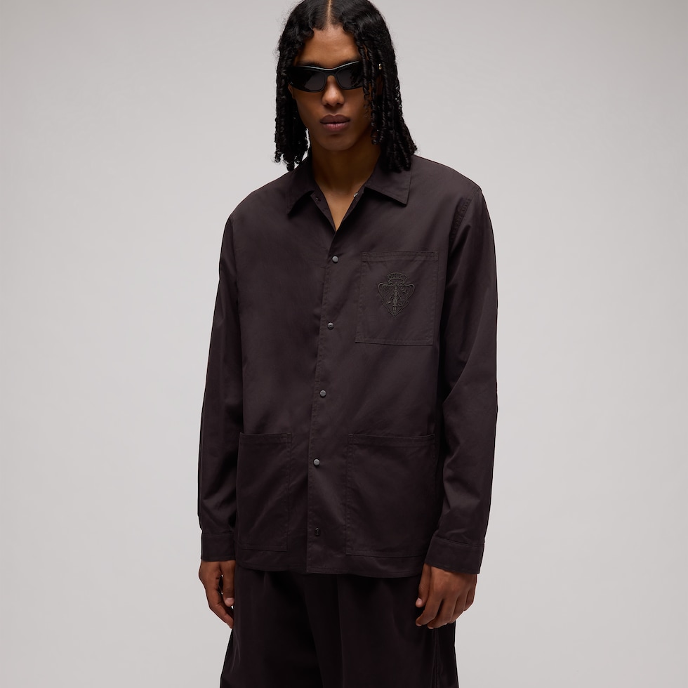 Veste en twill de coton compact