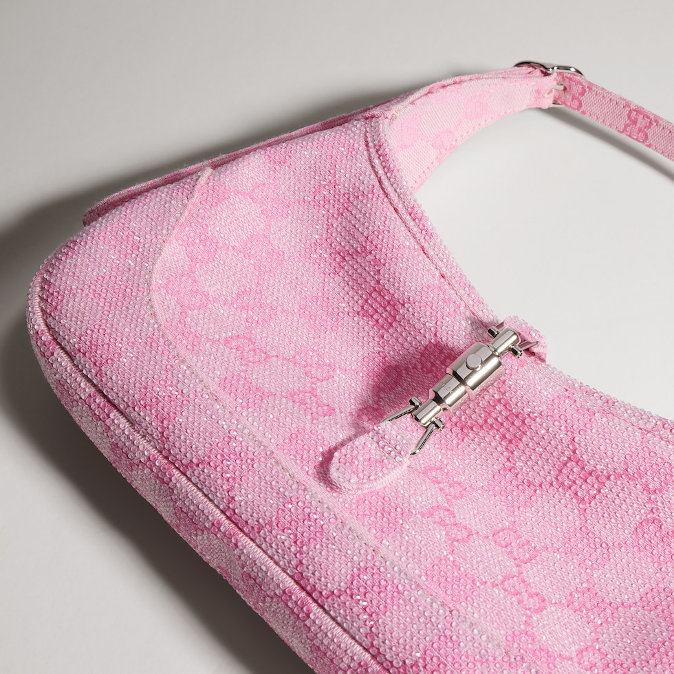Jackie Slim crystal medium shoulder bag