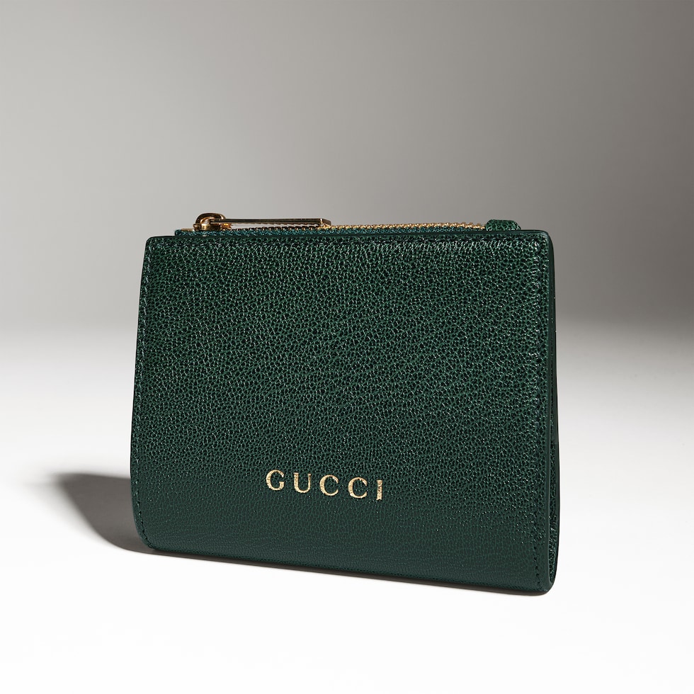 Cartera pequeña con letras Gucci